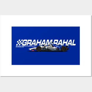 Graham Rahal 2022 (white) Posters and Art